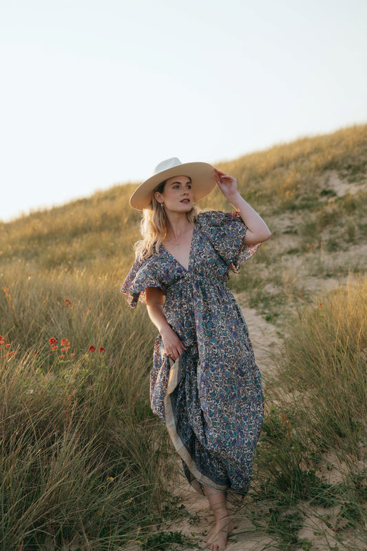Shop the Piper dress from Anetos London's collection of effortless, beautiful day dresses.