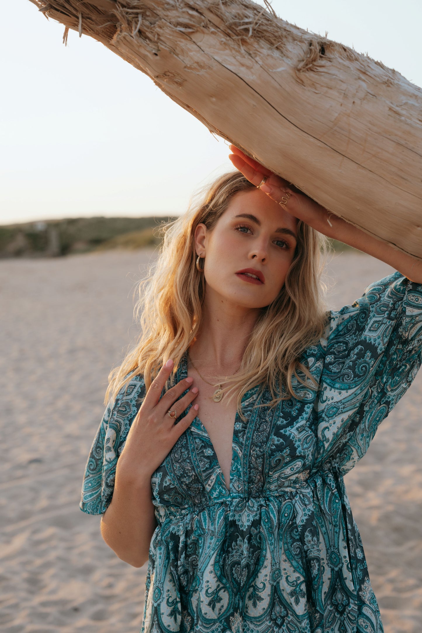 Shop the Sami dress from Anetos London's range of timeless and relaxed pieces.