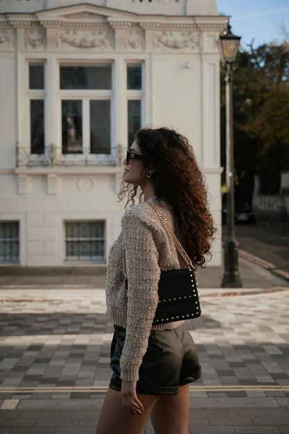 Evelyn Cardigan in Camel