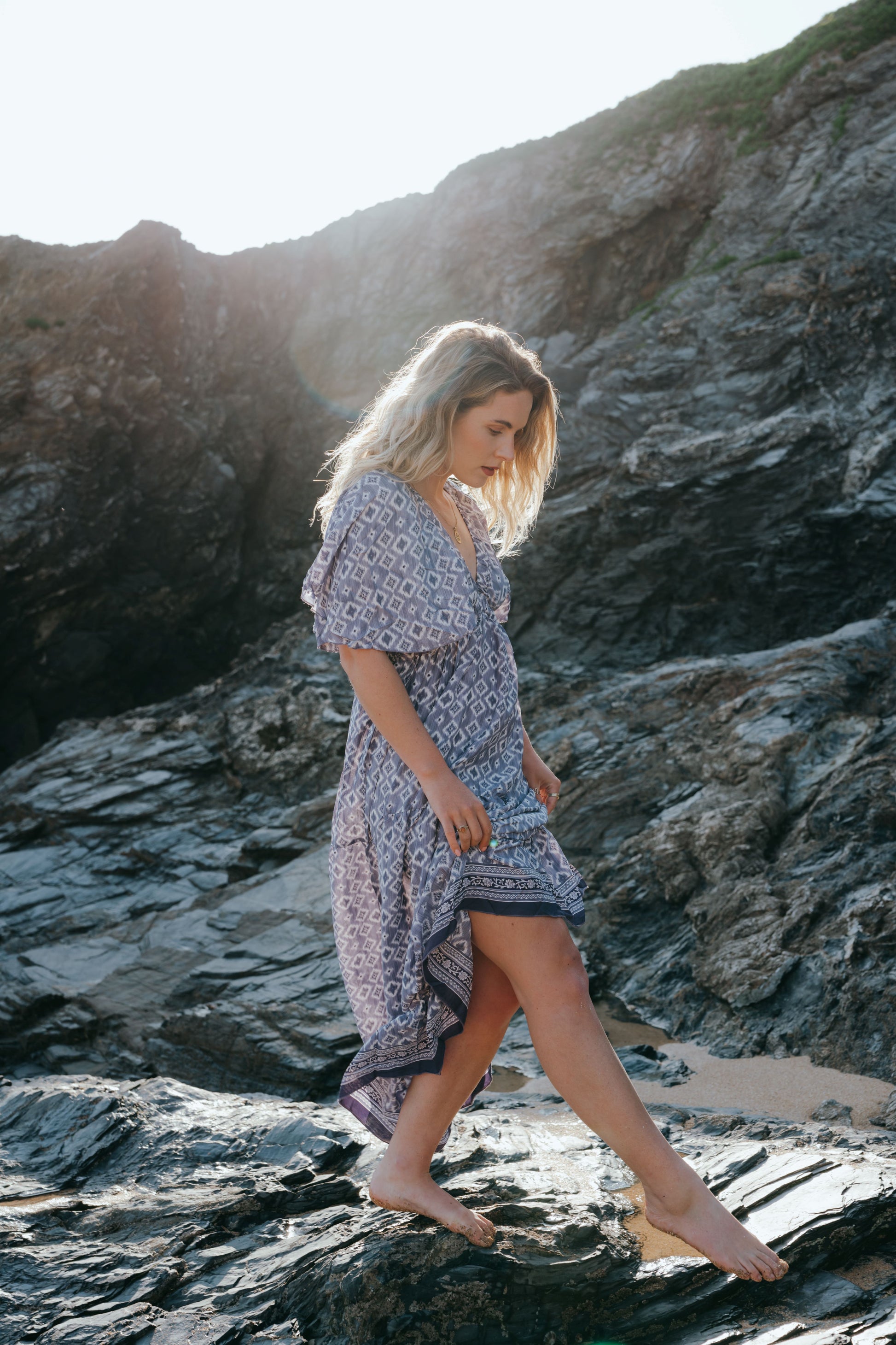 Shop the Etta dress from Anetos London's collection of effortlessly beautiful dresses.